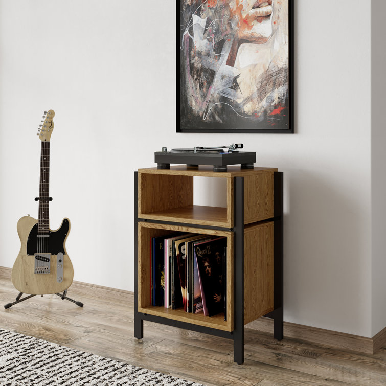 Foundstone Louisiana Turntable Stand Audio & Reviews Wayfair